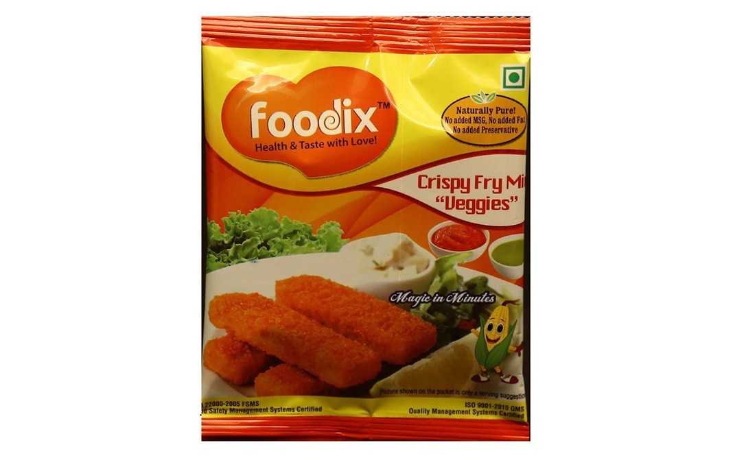 Foodix Crispy Fry Mix "Veggies"    Pack  60 grams